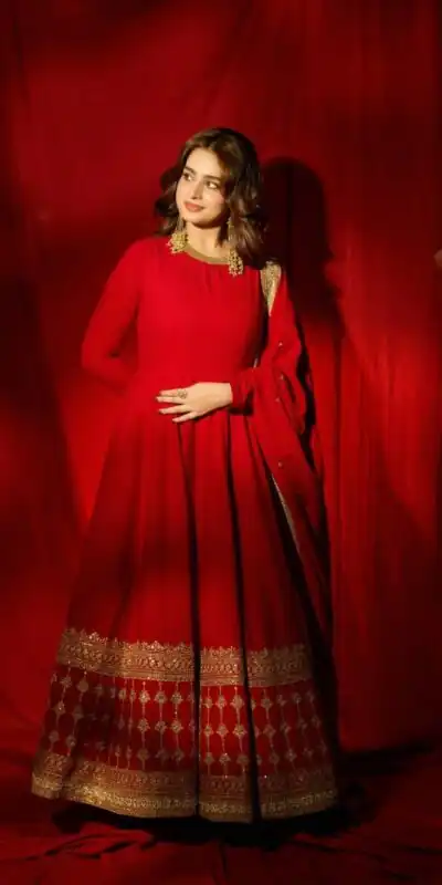 RRTC 6026 Red Color Vichitra Silk Thread Sequence Work Gown . Exclusive Offer βΉ2499. Delivery 4-6 Working Days. Shop now. | Gowns, Bollywood Gowns, Creative Gowns, Designer Gowns, Embroidered Gowns, Party Wear Gowns