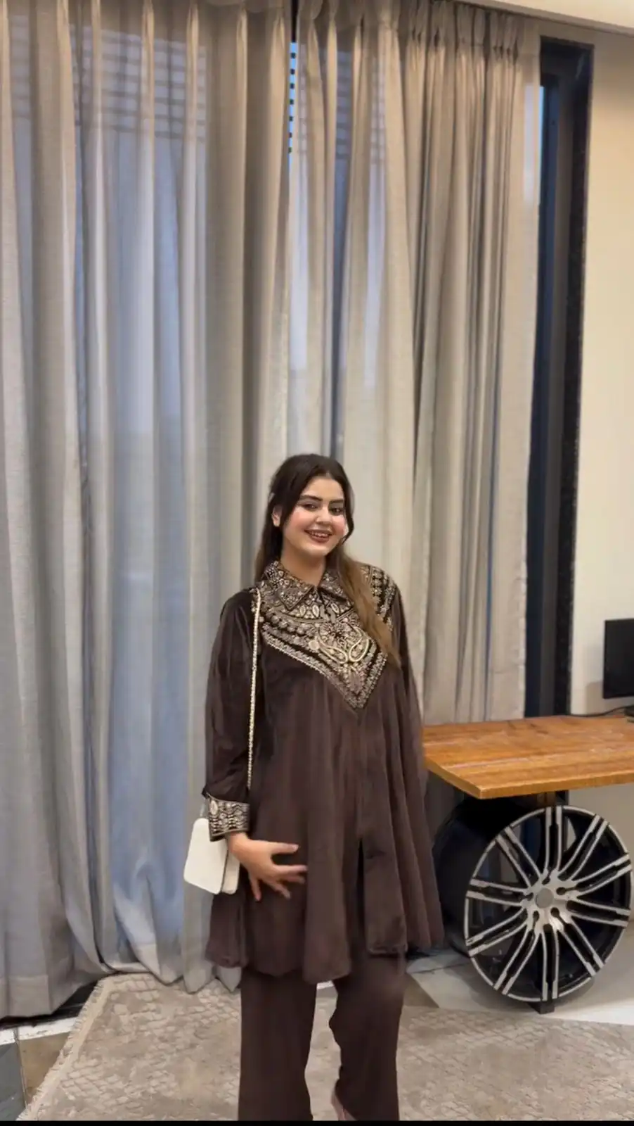 Brown Velvet Sequence Work Salwar Suit | Jump Suits, Salwar suit, Casual Suits, Creative suits, Designer Suits, Palazzo Suits, Party Wear Suits, Patiala Suits, Straight Suits