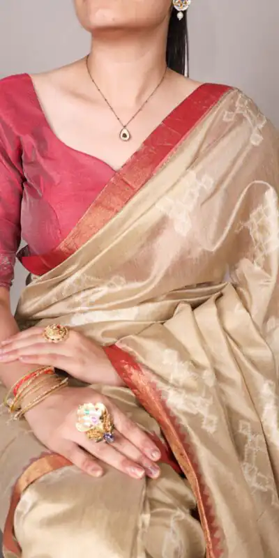 Cream Jacquard Weaving Saree | Sarees, Bollywood Sarees, Creative Sarees, Designer Sarees, Embroidered Sarees, Ethnic Saree, Modern Digital sarees, Party Wear Sarees