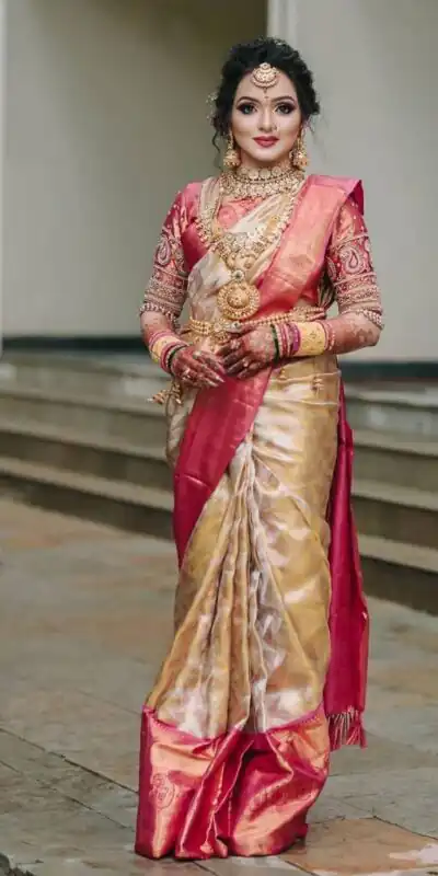 Cream Soft Lichi Silk Saree | Sarees, Bollywood Sarees, Creative Sarees, Designer Sarees, Embroidered Sarees, Ethnic Saree, Modern Digital sarees, Party Wear Sarees