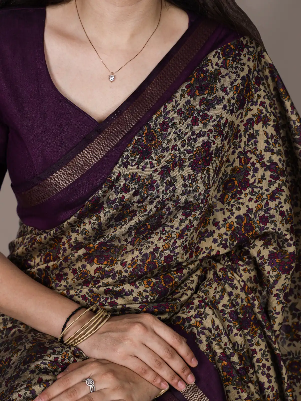 Dark Purple Polyester Viscose Chanderi Zari Work Saree | Sarees, Bollywood Sarees, Creative Sarees, Designer Sarees, Embroidered Sarees, Ethnic Saree, Modern Digital sarees, Party Wear Sarees