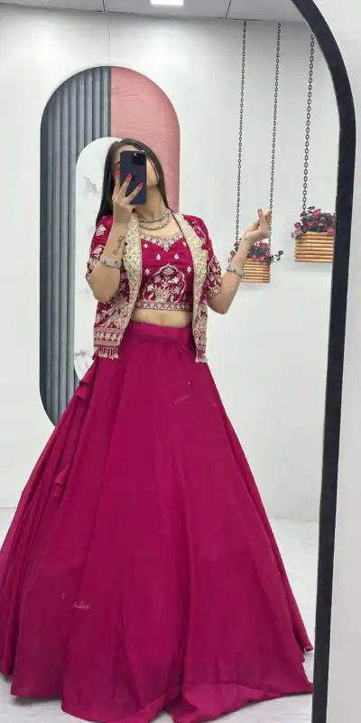 PC 566 Pink Color Chinon silk Lehenga Choli with Cut Work. Special Online Price βΉ2649. Delivery 4-6 Working Days. Shop now. | Lehenga, Bollywood Lehenga, Creative Lehenga, Designer Lehenga, Embroidered Lehenga, Party Wear Lehenga