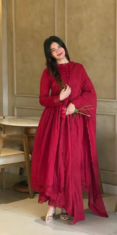 VLM 337 Red Roman Silk Gown Perfect for Wedding, Party, Ethnic Day, Haldi, Diwali β . Festive Deal βΉ2099. Delivery 4-6 Working Days. Shop now. | Gowns, Bollywood Gowns, Creative Gowns, Designer Gowns, Embroidered Gowns, Party Wear Gowns