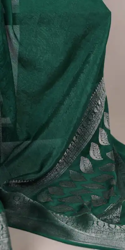 Green Chinon Zari Weaving Work Saree | Sarees, Bollywood Sarees, Creative Sarees, Designer Sarees, Embroidered Sarees, Ethnic Saree, Modern Digital sarees, Party Wear Sarees