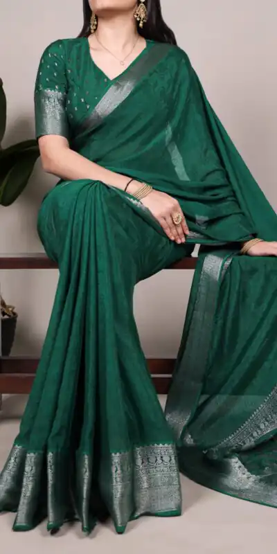Green Chinon Zari Weaving Work Saree | Sarees, Bollywood Sarees, Creative Sarees, Designer Sarees, Embroidered Sarees, Ethnic Saree, Modern Digital sarees, Party Wear Sarees