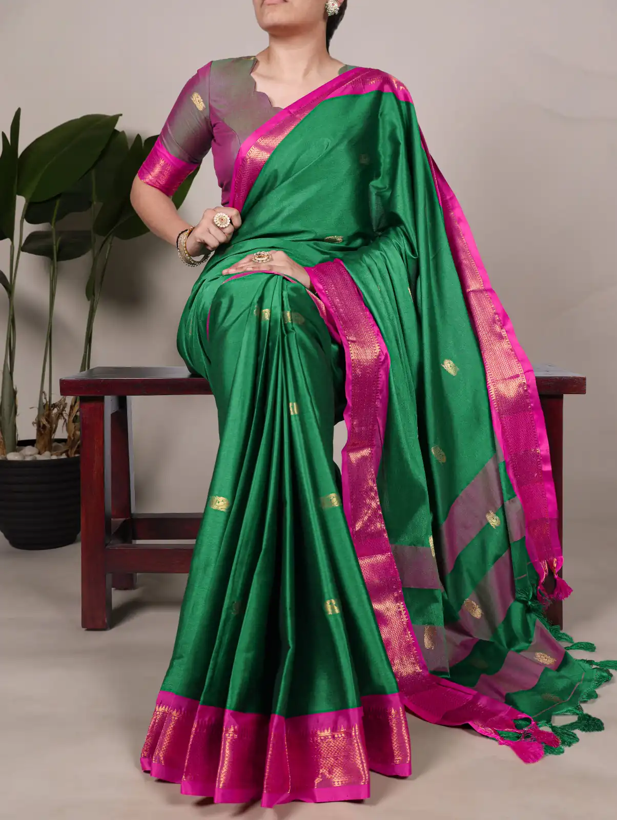 Green Cotton Paithani Saree | Sarees, Bollywood Sarees, Creative Sarees, Designer Sarees, Embroidered Sarees, Ethnic Saree, Modern Digital sarees, Party Wear Sarees