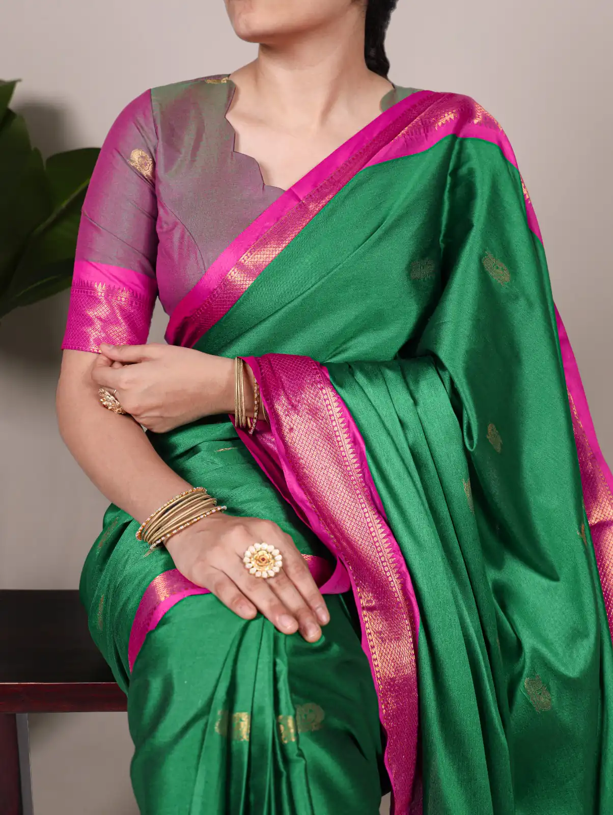 Green Cotton Paithani Saree | Sarees, Bollywood Sarees, Creative Sarees, Designer Sarees, Embroidered Sarees, Ethnic Saree, Modern Digital sarees, Party Wear Sarees