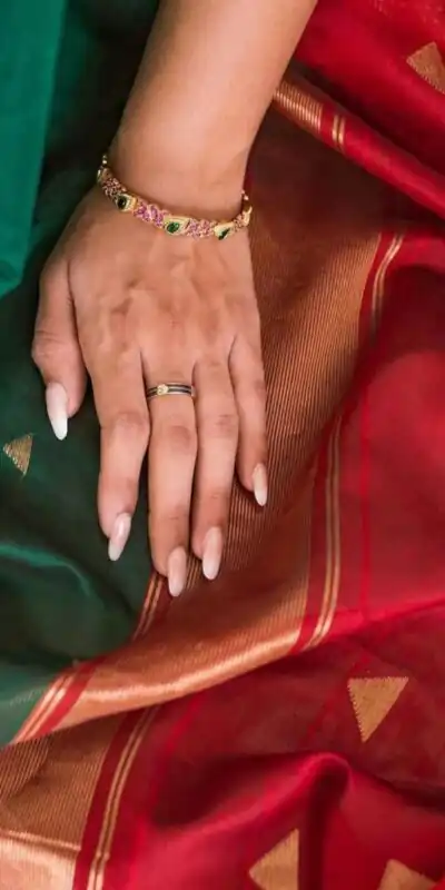 Green Lichi Silk Jacquard Border Saree | Sarees, Bollywood Sarees, Creative Sarees, Designer Sarees, Embroidered Sarees, Ethnic Saree, Modern Digital sarees, Party Wear Sarees