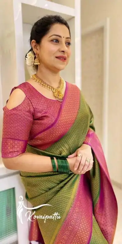 Green Lichi Silk Lace Border Work Saree | Sarees, Bollywood Sarees, Creative Sarees, Designer Sarees, Embroidered Sarees, Ethnic Saree, Modern Digital sarees, Party Wear Sarees