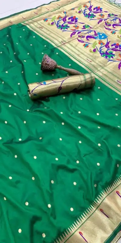 Green Pure Banarasi Silk Zari Work Saree | Sarees, Bollywood Sarees, Creative Sarees, Designer Sarees, Embroidered Sarees, Ethnic Saree, Modern Digital sarees, Party Wear Sarees