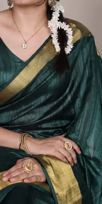 Green Raw Silk Zari Weaving Saree | Sarees, Bollywood Sarees, Creative Sarees, Designer Sarees, Embroidered Sarees, Ethnic Saree, Modern Digital sarees, Party Wear Sarees
