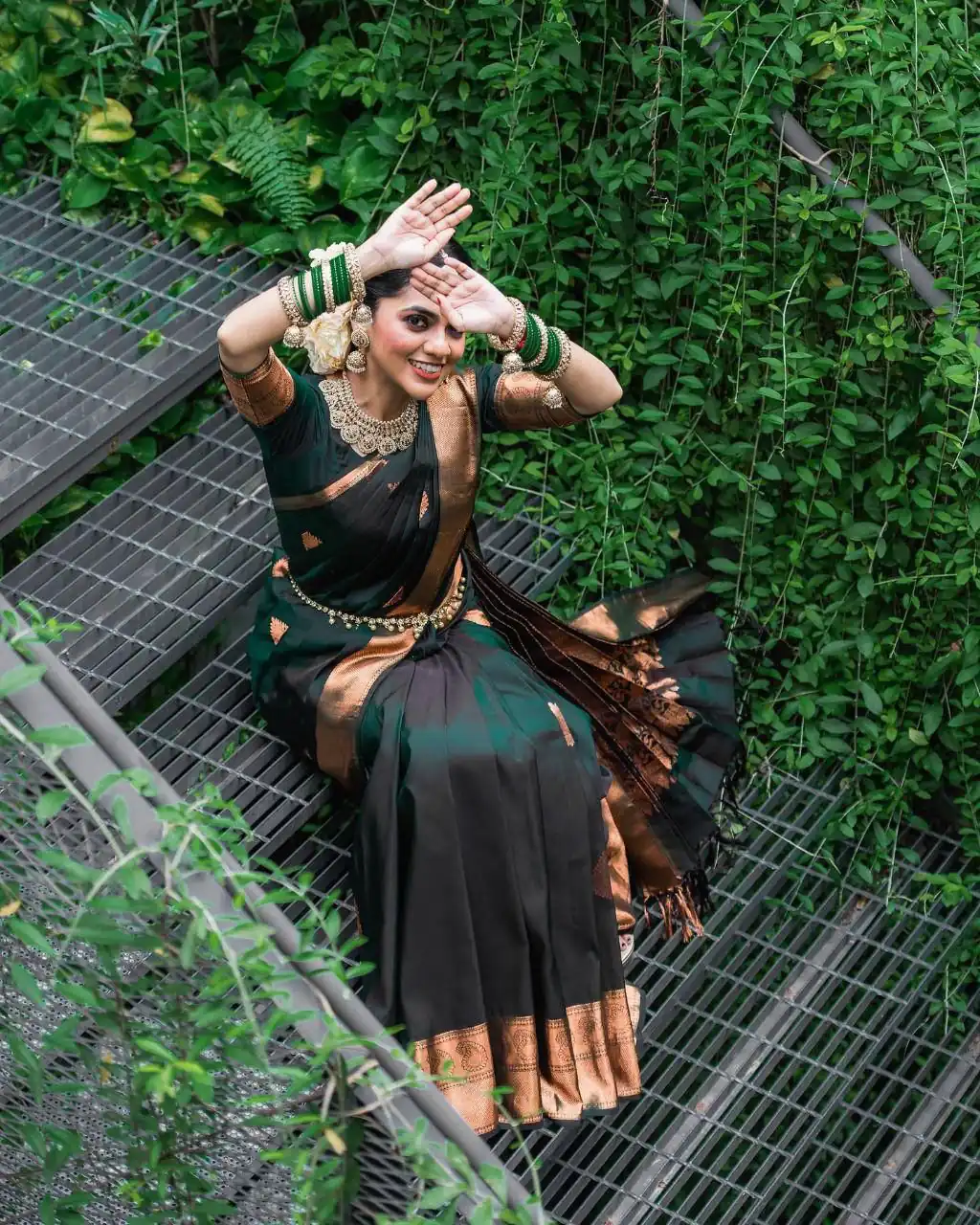 Green Soft Lichi Silk With Jacquard Saree | Sarees, Bollywood Sarees, Creative Sarees, Designer Sarees, Embroidered Sarees, Ethnic Saree, Modern Digital sarees, Party Wear Sarees