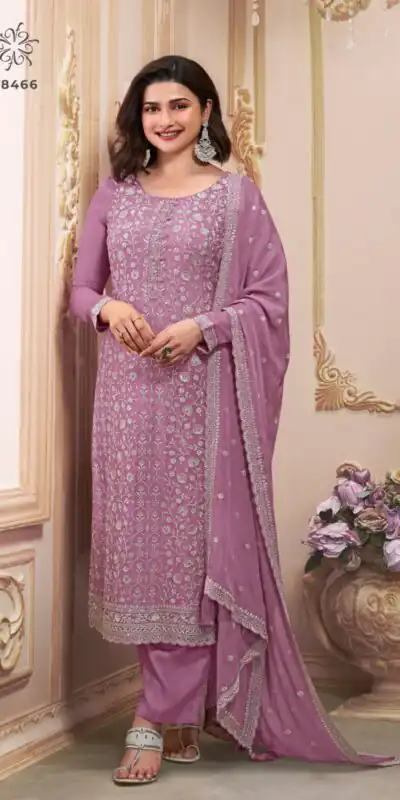 Lavender Chinon Zari Embroidery Work Salwar Suit | Jump Suits, Salwar suit, Casual Suits, Creative suits, Designer Suits, Palazzo Suits, Party Wear Suits, Patiala Suits, Straight Suits