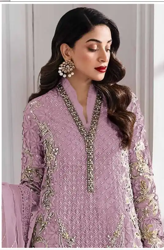 Lavender Georgette Sequence Khatli Work Salwar Suit | Jump Suits, Salwar suit, Casual Suits, Creative suits, Designer Suits, Palazzo Suits, Party Wear Suits, Patiala Suits, Straight Suits
