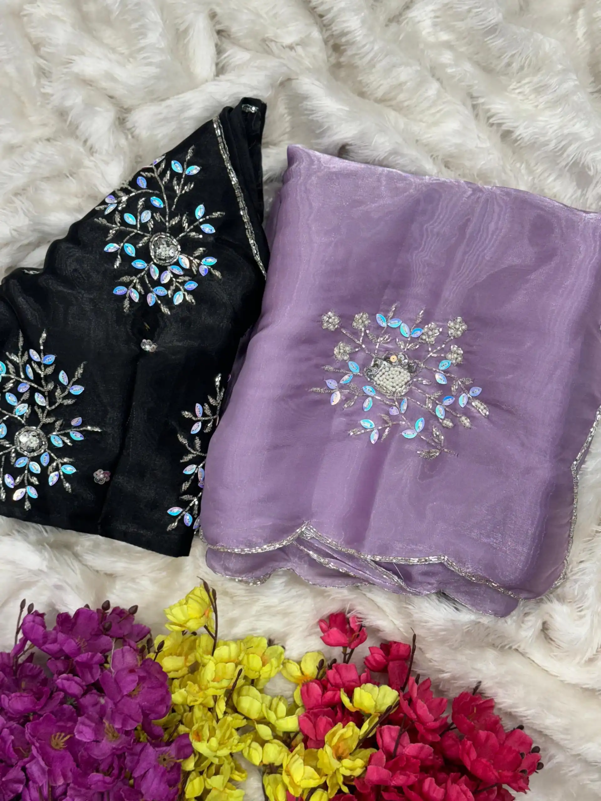 Lavender Soft Jimmy Chuu Lace Border Saree | Sarees, Bollywood Sarees, Creative Sarees, Designer Sarees, Embroidered Sarees, Ethnic Saree, Modern Digital sarees, Party Wear Sarees