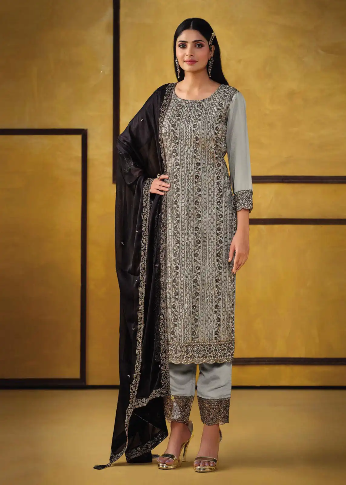 Light Blue Rangoli Coding Sequence Work Salwar Suit | Jump Suits, Salwar suit, Casual Suits, Creative suits, Designer Suits, Palazzo Suits, Party Wear Suits, Patiala Suits, Straight Suits