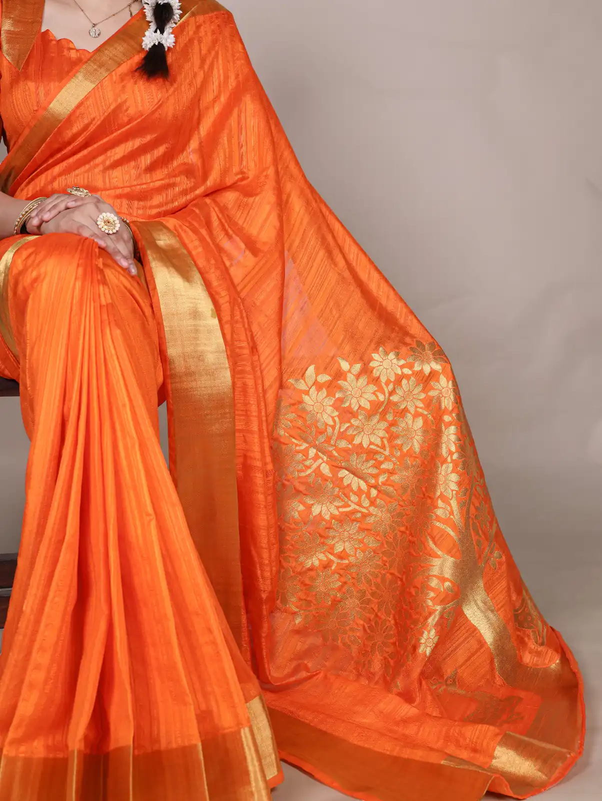 Light Orange Raw Silk Zari Weaving Saree | Sarees, Bollywood Sarees, Creative Sarees, Designer Sarees, Embroidered Sarees, Ethnic Saree, Modern Digital sarees, Party Wear Sarees