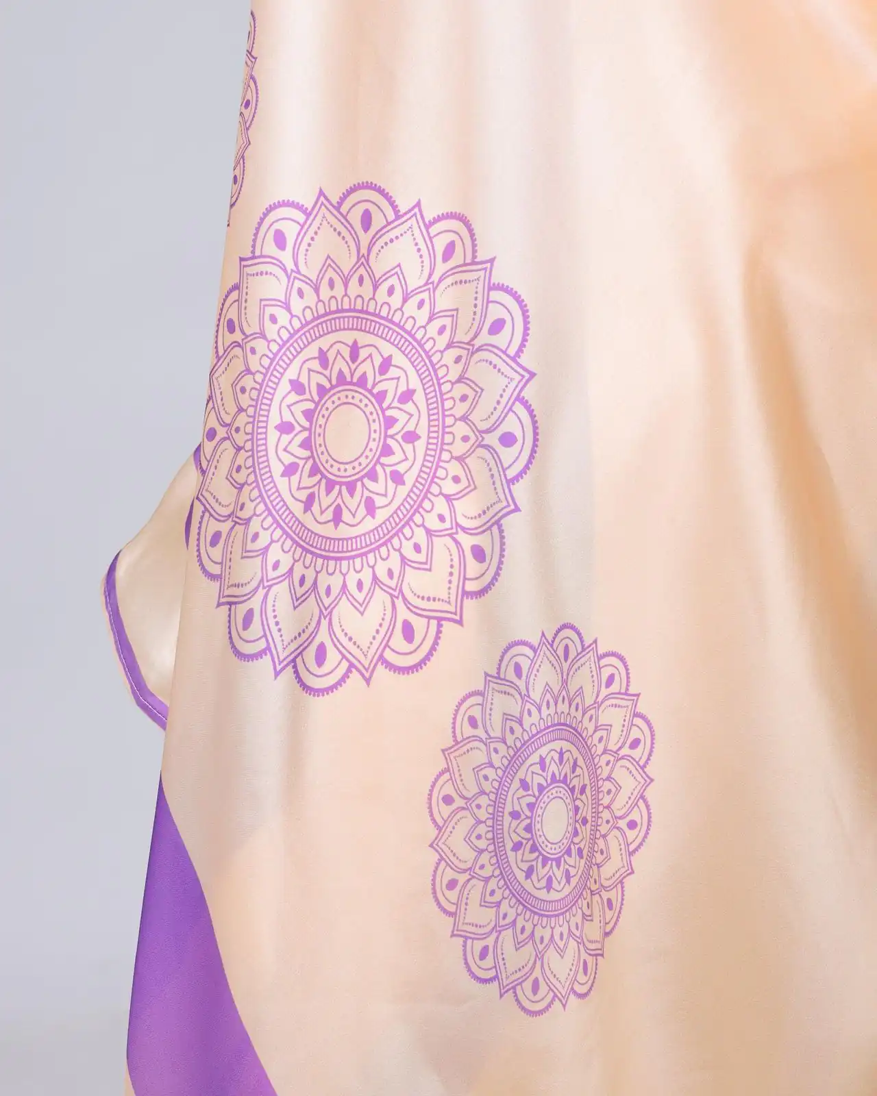 Light Peach Japan Satin Digital Print Work Saree | Sarees, Bollywood Sarees, Creative Sarees, Designer Sarees, Embroidered Sarees, Ethnic Saree, Modern Digital sarees, Party Wear Sarees