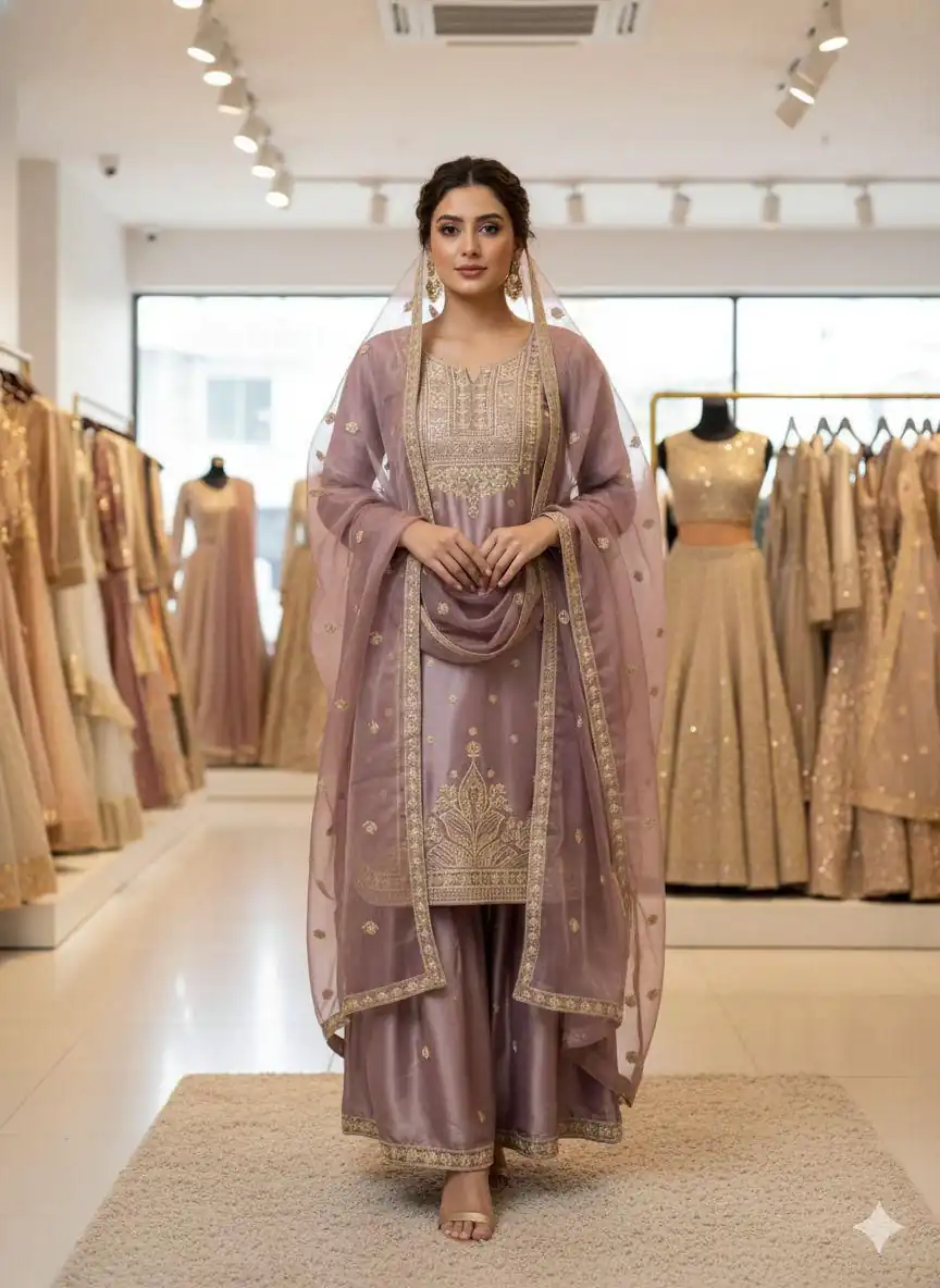 Light Pink Organza Sequence Work Salwar Suit | Jump Suits, Salwar suit, Casual Suits, Creative suits, Designer Suits, Palazzo Suits, Party Wear Suits, Patiala Suits, Straight Suits