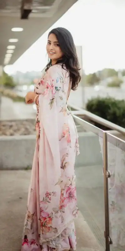 Light Pink Soft Tebby Floral Print Handwork Work Saree | Sarees, Bollywood Sarees, Creative Sarees, Designer Sarees, Embroidered Sarees, Ethnic Saree, Modern Digital sarees, Party Wear Sarees