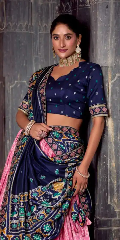 Light Pink Tasar Silk Sequins Embroidery Work Lehenga Choli | Lehenga, Bollywood Lehenga, Creative Lehenga, Designer Lehenga, Embroidered Lehenga, Party Wear Lehenga