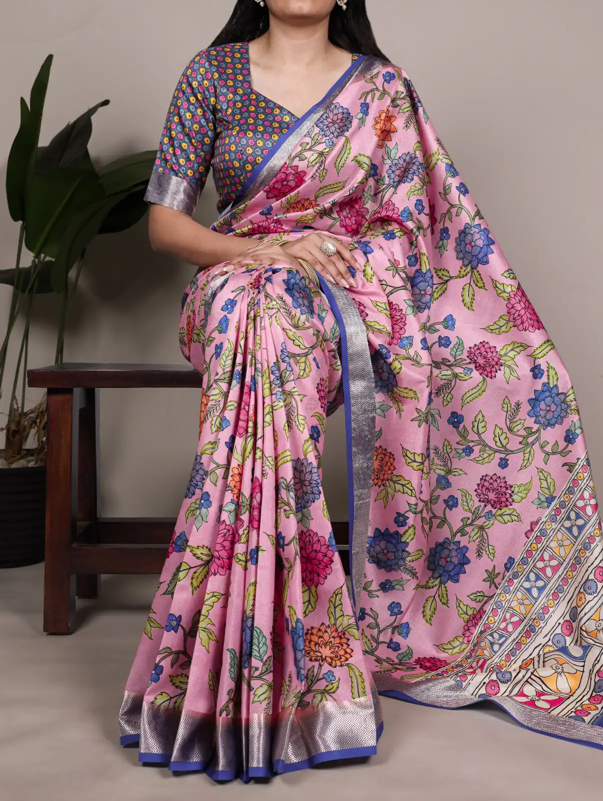 Light Pink Tasar Silk With Viscose Border Saree | Sarees, Bollywood Sarees, Creative Sarees, Designer Sarees, Embroidered Sarees, Ethnic Saree, Modern Digital sarees, Party Wear Sarees