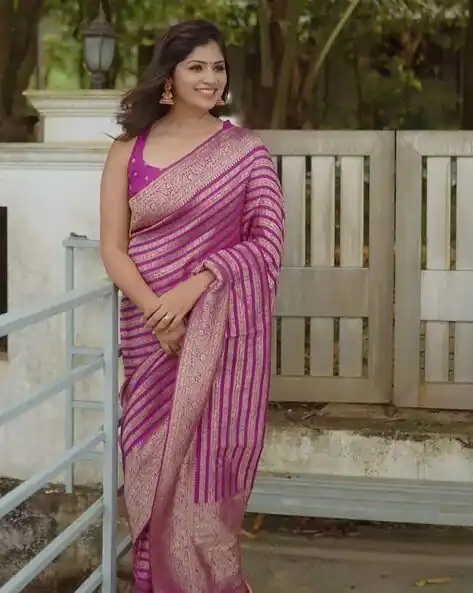 Light Purple Lichi Silk Lace Border Work Saree | Sarees, Bollywood Sarees, Creative Sarees, Designer Sarees, Embroidered Sarees, Ethnic Saree, Modern Digital sarees, Party Wear Sarees