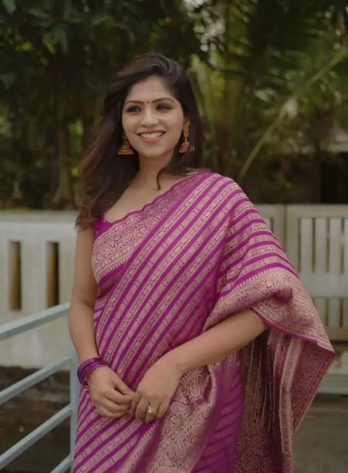 Light Purple Lichi Silk Lace Border Work Saree | Sarees, Bollywood Sarees, Creative Sarees, Designer Sarees, Embroidered Sarees, Ethnic Saree, Modern Digital sarees, Party Wear Sarees