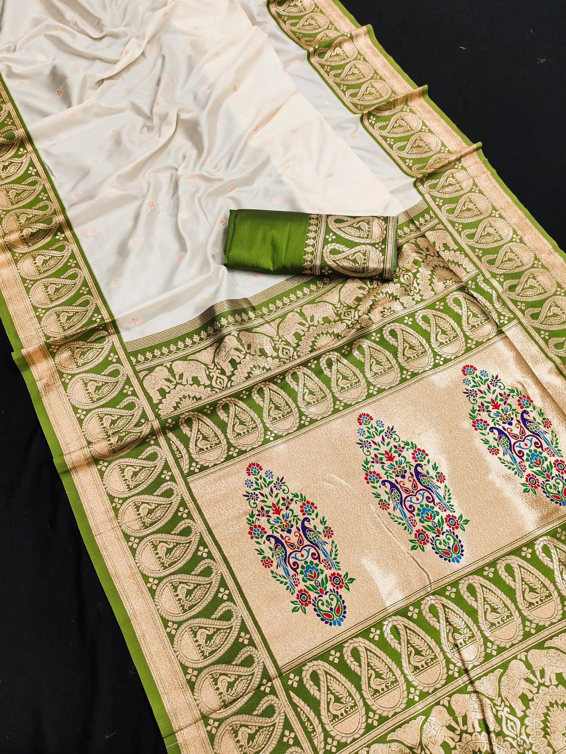 Mahendi Banarasi Zari Lace Work Saree | Sarees, Bollywood Sarees, Creative Sarees, Designer Sarees, Embroidered Sarees, Ethnic Saree, Modern Digital sarees, Party Wear Sarees