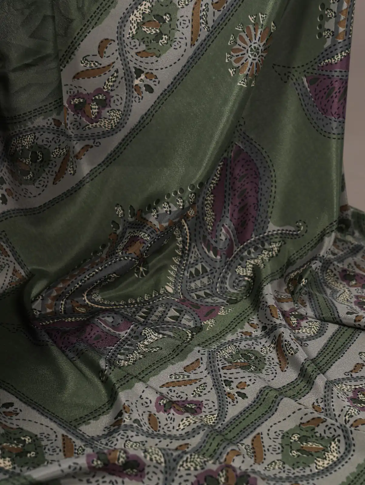 Mahendi Crepe With Printed Saree | Sarees, Bollywood Sarees, Creative Sarees, Designer Sarees, Embroidered Sarees, Ethnic Saree, Modern Digital sarees, Party Wear Sarees