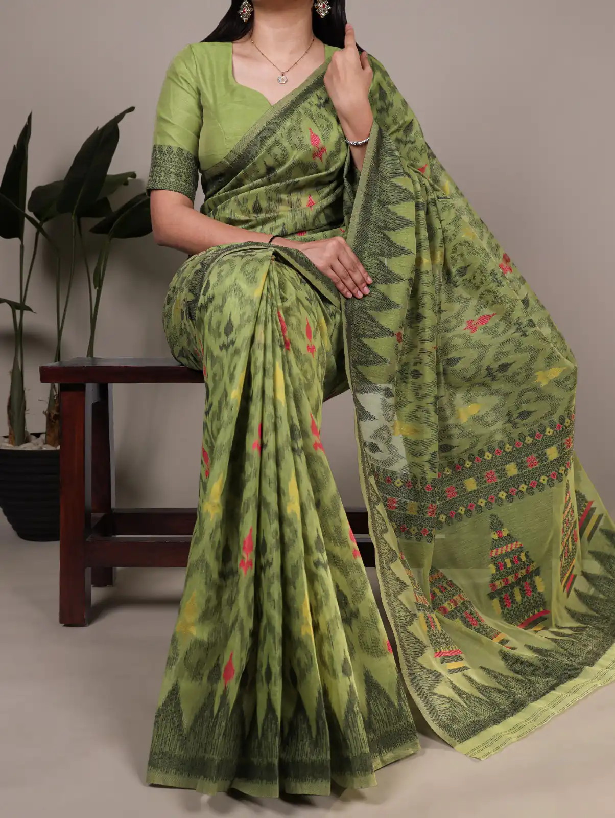 Mahendi Poly Cotton Thread Weaving Work Saree | Sarees, Bollywood Sarees, Creative Sarees, Designer Sarees, Embroidered Sarees, Ethnic Saree, Modern Digital sarees, Party Wear Sarees