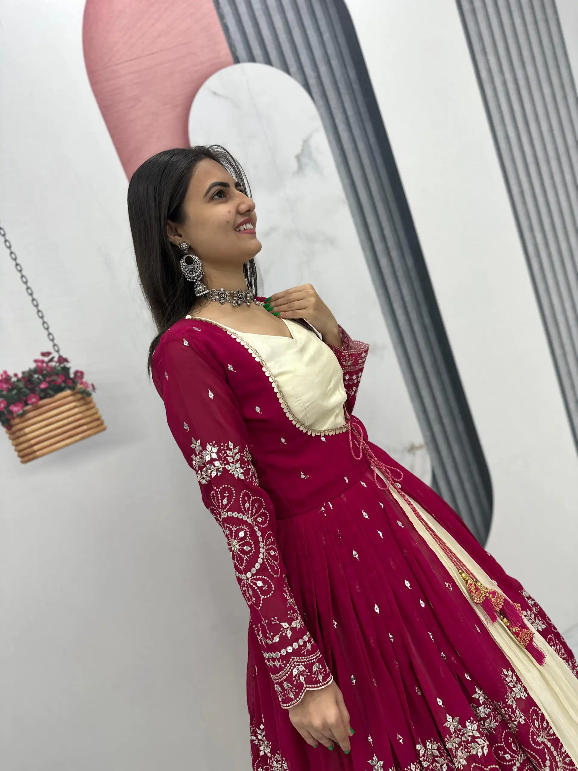 Maroon Simar Cosmos Sequence Work Lehenga Choli | Lehenga, Bollywood Lehenga, Creative Lehenga, Designer Lehenga, Embroidered Lehenga, Party Wear Lehenga