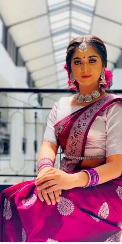 Maroon Soft Lichi Silk Lace Work Border Saree | Sarees, Bollywood Sarees, Creative Sarees, Designer Sarees, Embroidered Sarees, Ethnic Saree, Modern Digital sarees, Party Wear Sarees