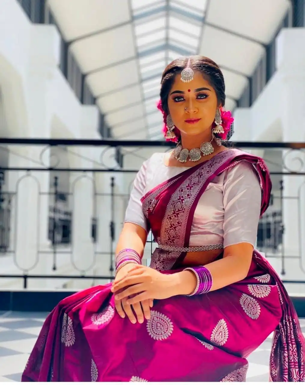 Maroon Soft Lichi Silk Lace Work Border Saree | Sarees, Bollywood Sarees, Creative Sarees, Designer Sarees, Embroidered Sarees, Ethnic Saree, Modern Digital sarees, Party Wear Sarees