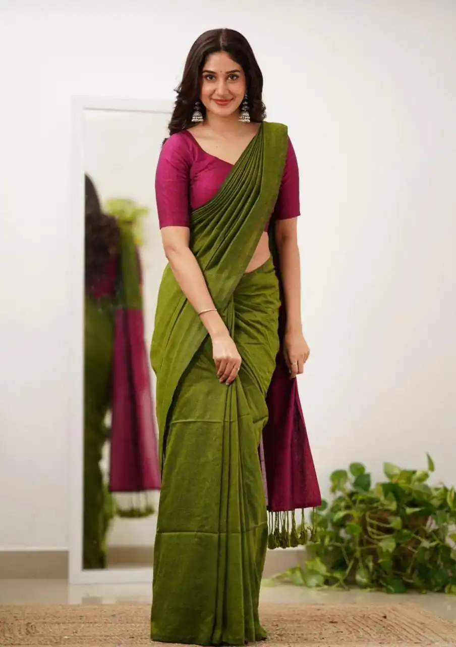 Mehandi Soft Lilian Slab Rich Pallu Saree | Sarees, Bollywood Sarees, Creative Sarees, Designer Sarees, Embroidered Sarees, Ethnic Saree, Modern Digital sarees, Party Wear Sarees