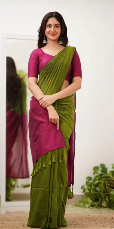 Mehandi Soft Lilian Slab Rich Pallu Saree | Sarees, Bollywood Sarees, Creative Sarees, Designer Sarees, Embroidered Sarees, Ethnic Saree, Modern Digital sarees, Party Wear Sarees