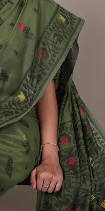 Mehendi Poly Cotton Thread Weaving Work Saree | Sarees, Bollywood Sarees, Creative Sarees, Designer Sarees, Embroidered Sarees, Ethnic Saree, Modern Digital sarees, Party Wear Sarees