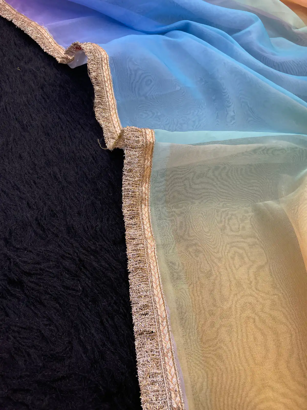 Multi Organza Embroidery Digital Print Saree | Sarees, Bollywood Sarees, Creative Sarees, Designer Sarees, Embroidered Sarees, Ethnic Saree, Modern Digital sarees, Party Wear Sarees