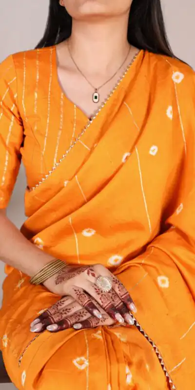 Mustard Chanderi Sequins Saree | Sarees, Bollywood Sarees, Creative Sarees, Designer Sarees, Embroidered Sarees, Ethnic Saree, Modern Digital sarees, Party Wear Sarees