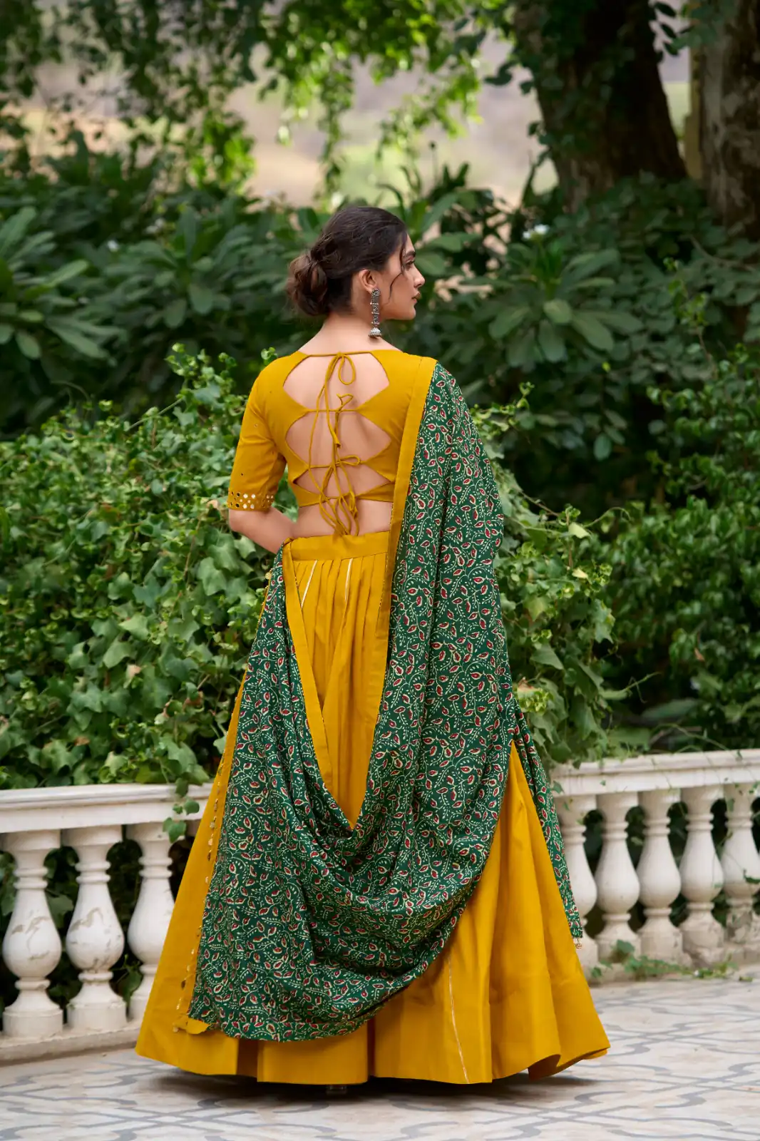 Mustard Cotton Plain Lehenga Choli | Lehenga, Bollywood Lehenga, Creative Lehenga, Designer Lehenga, Embroidered Lehenga, Party Wear Lehenga
