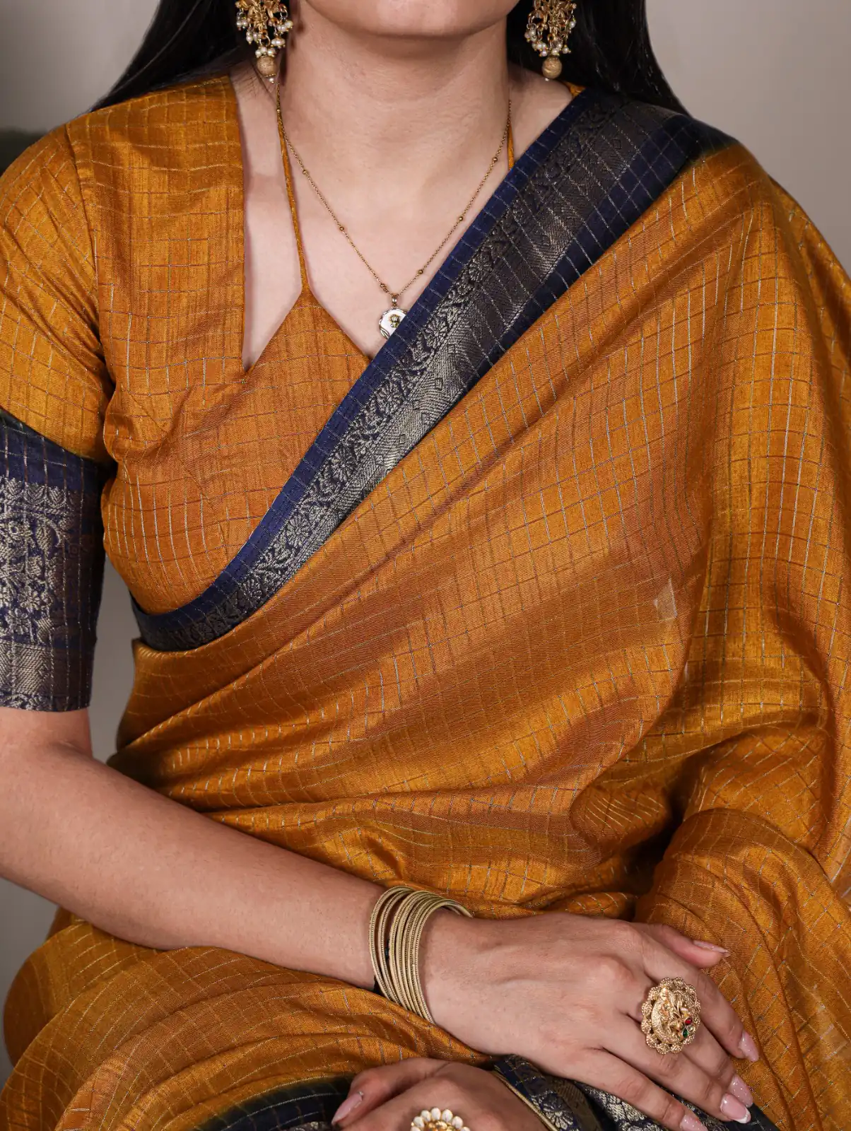 Mustard Dola Chex Zari Work Saree | Sarees, Bollywood Sarees, Creative Sarees, Designer Sarees, Embroidered Sarees, Ethnic Saree, Modern Digital sarees, Party Wear Sarees