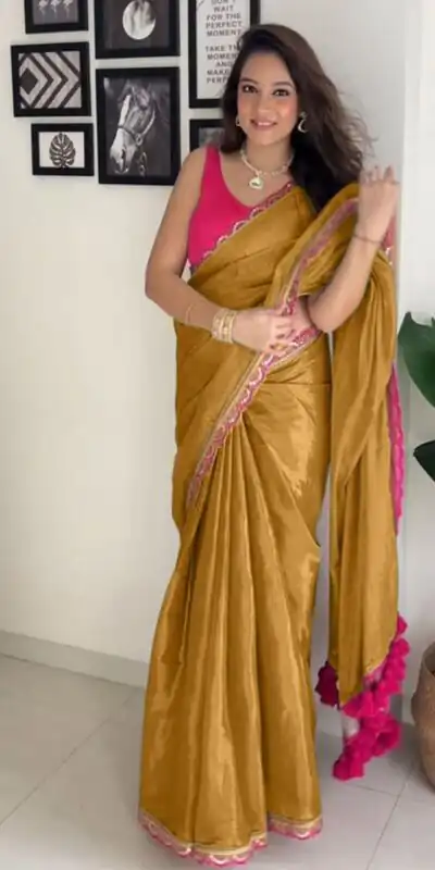 Mustard Pure Erode Silk Saree | Sarees, Bollywood Sarees, Creative Sarees, Designer Sarees, Embroidered Sarees, Ethnic Saree, Modern Digital sarees, Party Wear Sarees