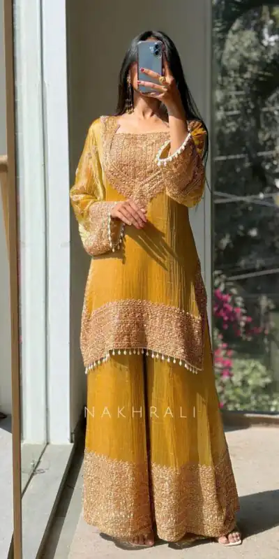 Mustered Fendy Silk Border Lace Work Salwar Suit | Jump Suits, Salwar suit, Casual Suits, Creative suits, Designer Suits, Palazzo Suits, Party Wear Suits, Patiala Suits, Straight Suits