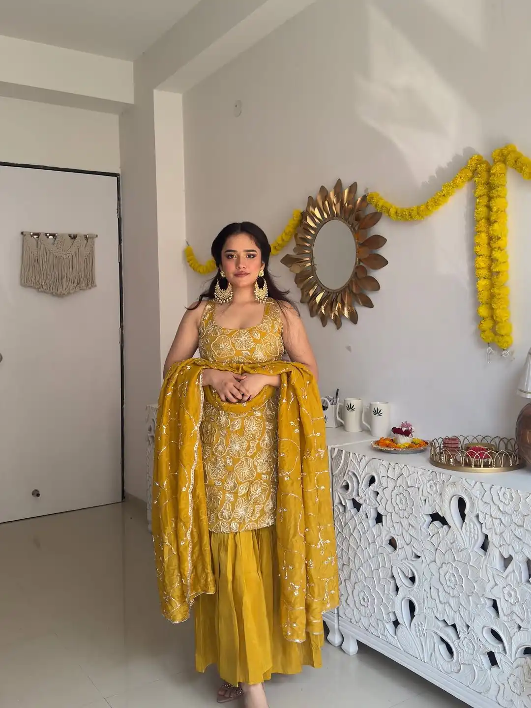 Mustered Simmer Silk With Lace Work Salwar Suit | Jump Suits, Salwar suit, Casual Suits, Creative suits, Designer Suits, Palazzo Suits, Party Wear Suits, Patiala Suits, Straight Suits