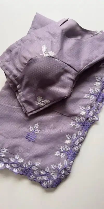 Onion Kota Doriya Thread Work Saree | Sarees, Bollywood Sarees, Creative Sarees, Designer Sarees, Embroidered Sarees, Ethnic Saree, Modern Digital sarees, Party Wear Sarees