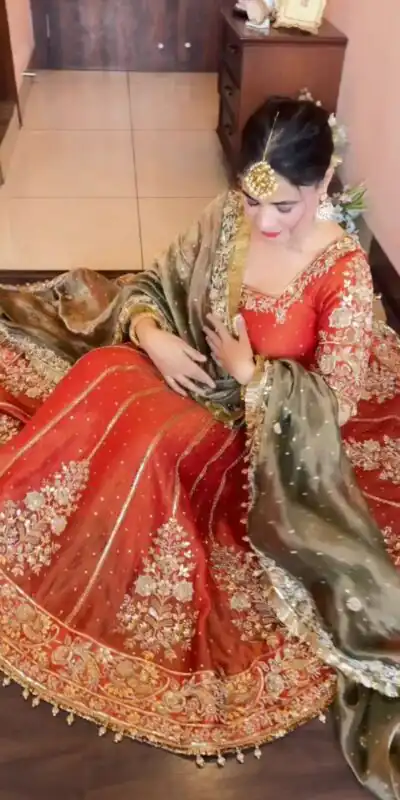 Orange JC Silk Embroidery Lace Work Gown | Gowns, Bollywood Gowns, Creative Gowns, Designer Gowns, Embroidered Gowns, Party Wear Gowns