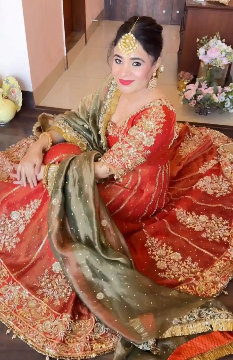 Orange JC Silk Embroidery Lace Work Gown | Gowns, Bollywood Gowns, Creative Gowns, Designer Gowns, Embroidered Gowns, Party Wear Gowns