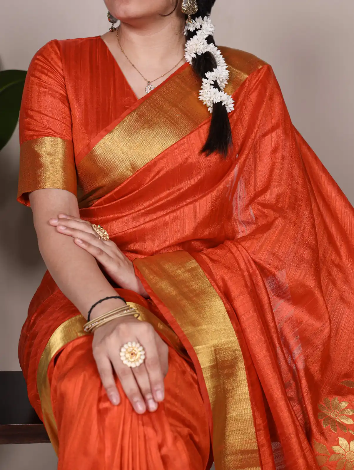 Orange Raw Silk Zari Weaving Saree | Sarees, Bollywood Sarees, Creative Sarees, Designer Sarees, Embroidered Sarees, Ethnic Saree, Modern Digital sarees, Party Wear Sarees