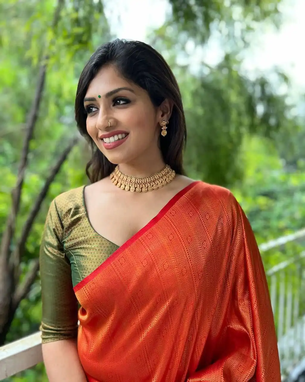 Orange Soft Lichi Silk Lace Work Border Saree | Sarees, Bollywood Sarees, Creative Sarees, Designer Sarees, Embroidered Sarees, Ethnic Saree, Modern Digital sarees, Party Wear Sarees