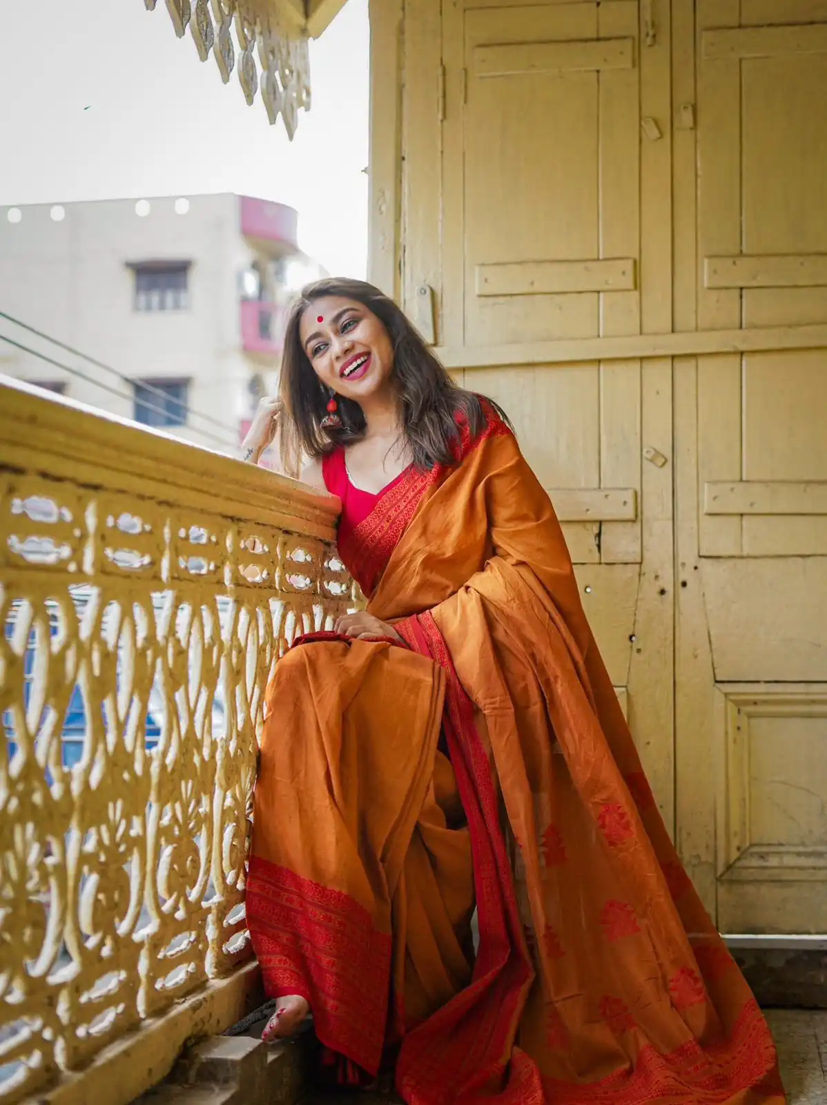 Orange Soft Lilan Slab All Over Weaving Work Saree | Sarees, Bollywood Sarees, Creative Sarees, Designer Sarees, Embroidered Sarees, Ethnic Saree, Modern Digital sarees, Party Wear Sarees